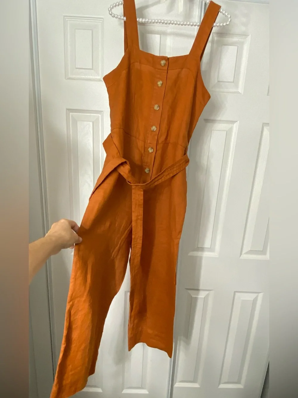 Everlane sleeveless jumpsuit